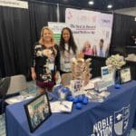 Julie Alm, Director of Education Preparation (left) at Noble Education Initiative